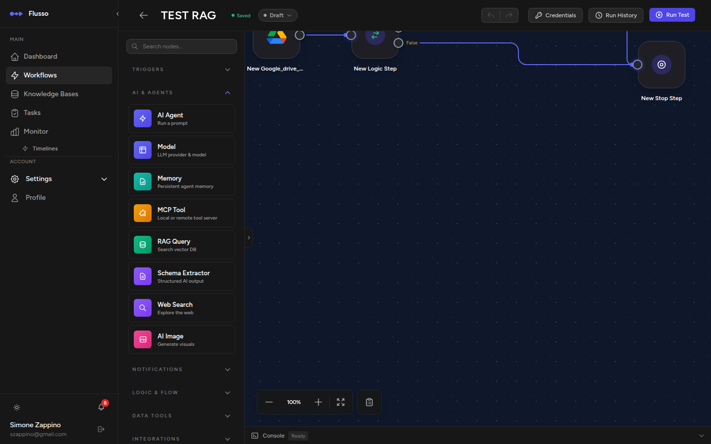 Graph editor canvas
